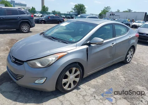 2011 Hyundai Elantra Limited (Ulsan Plant) z USA, uszkodzony, nr VIN KMHDH4AE7BU158600